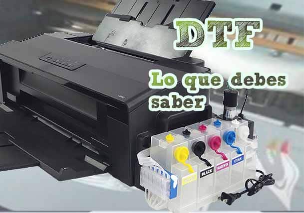 Por qué necesita una impresora DTF en impresión DTF?